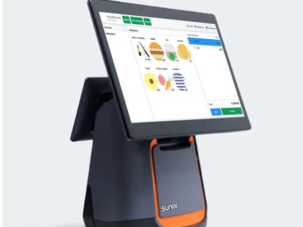 Máy POS Sunmi T2 (2 màn - màn phụ nhỏ) — ảnh 2/2