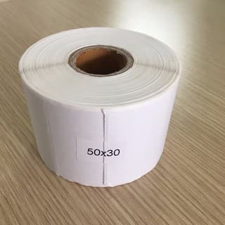 Giấy in tem 50x30 (cuộn 25m) — ảnh 3/3