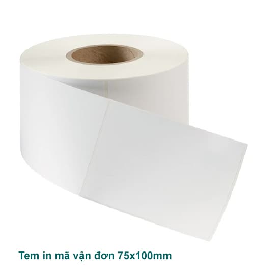 Giấy in tem 75x100 (cuộn 30m) — ảnh 3/3